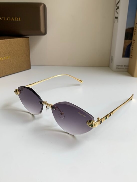 Bvlgari Serpenti Rimless Gradient Purple Sunglasses main image 5